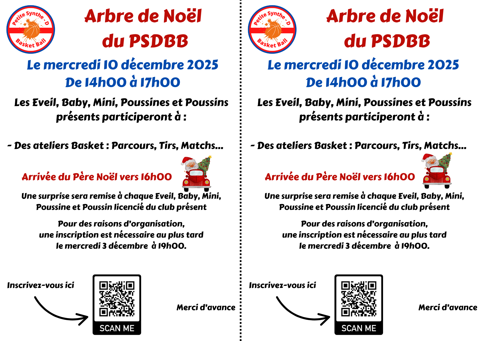 Coupon Arbre de Noël 2025